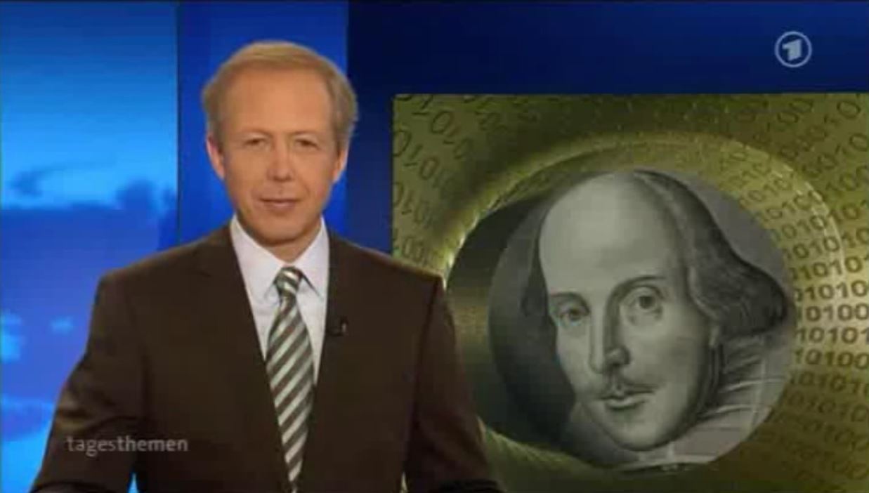 William Shakespeare: Tagesschau Bildarchiv